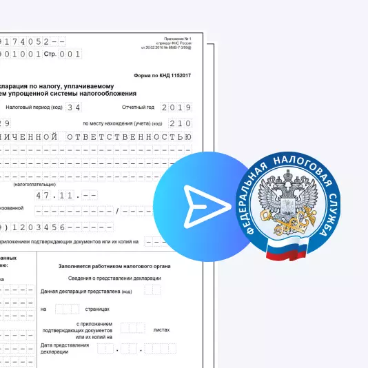 Стоимость декларации и онлайн подачи 690 руб.